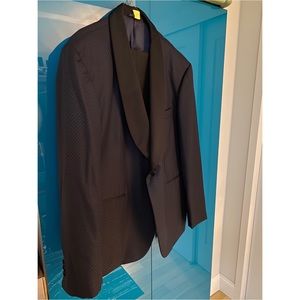 Custom Italian fabric tuxedo jacket and pants